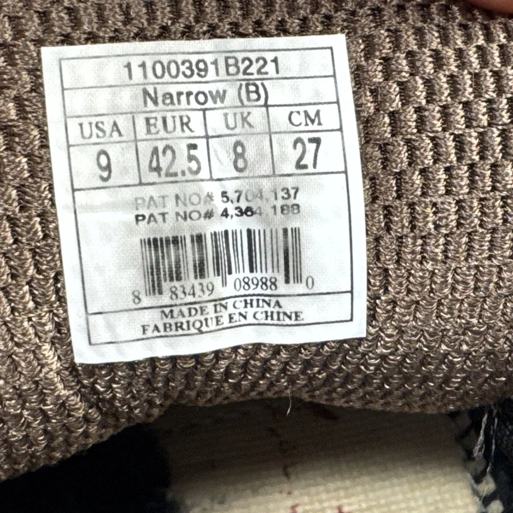 Brooks Addiction Walker Shoes Mens 9B Narrow Brown Suede Leather Walking Comfort